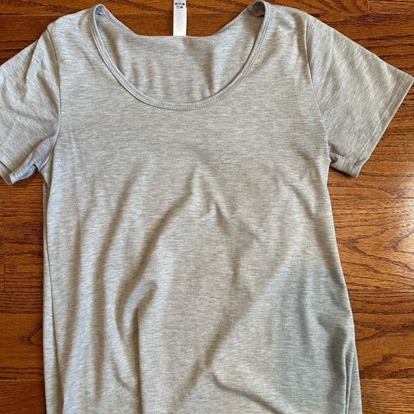 Gray Lularoe Classic Tee - Picture 5 of 7